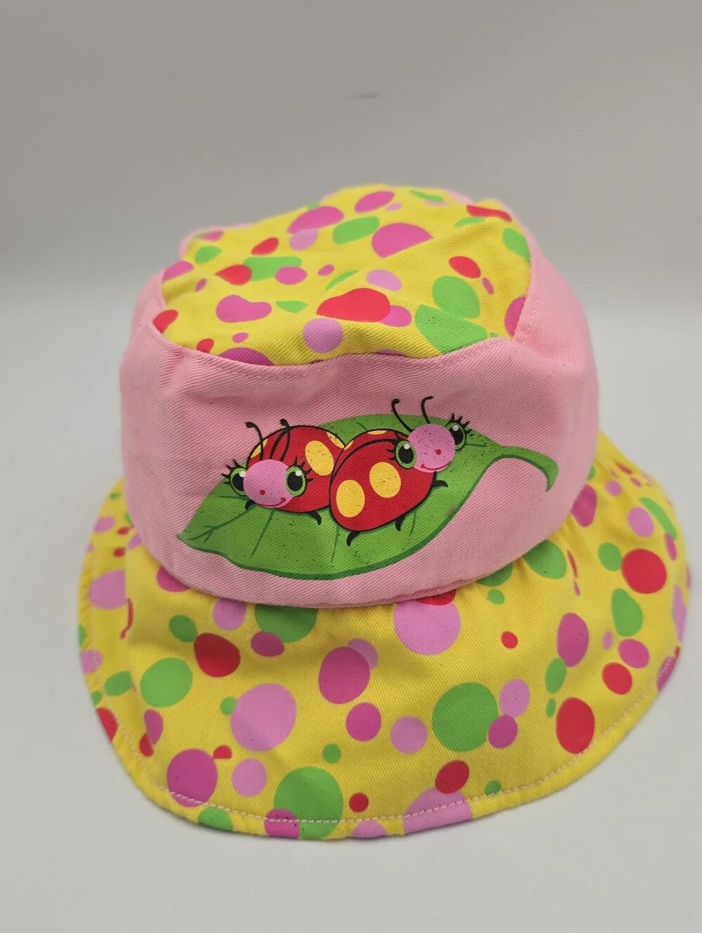 Melissa & Doug Sunny Patch Girls Polka Dot Ladybug Bucket Hat